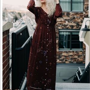 Knot sisters Jenny maxi dress